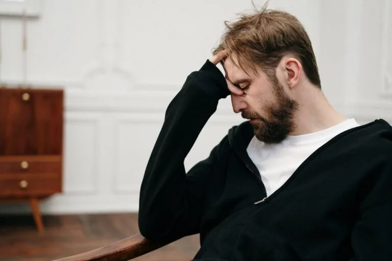 Depressed person